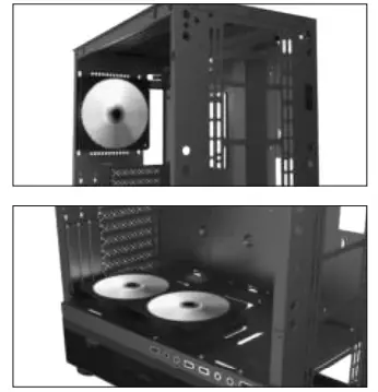 Fan Installation - Back - PSU Cover