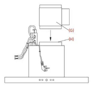 LAPETEK-JONA-Slim X2-60-60cm-Wall-Mount Kitchen-Hood-FIG10