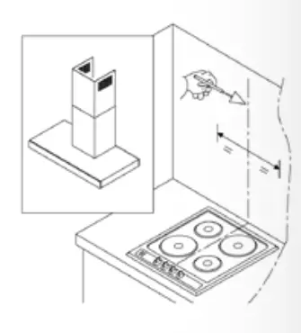 LAPETEK-JONA-Slim X2-60-60cm-Wall-Mount Kitchen-Hood-FIG25