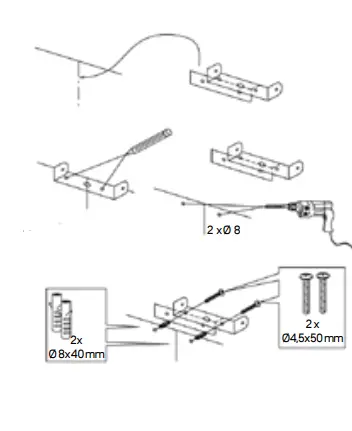 LAPETEK-JONA-Slim X2-60-60cm-Wall-Mount Kitchen-Hood-FIG28