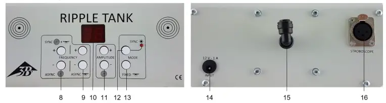 3B Ripple Tank PM02 - control unit