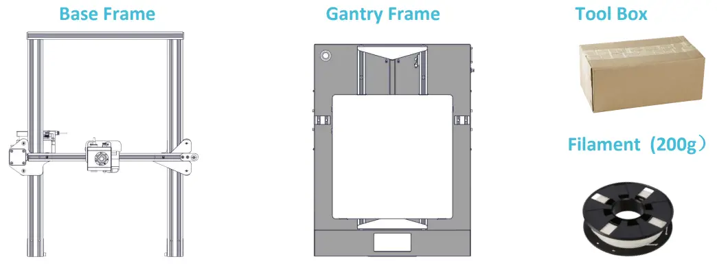 CREALITY CR 10S Pro 3D Printer - .General List