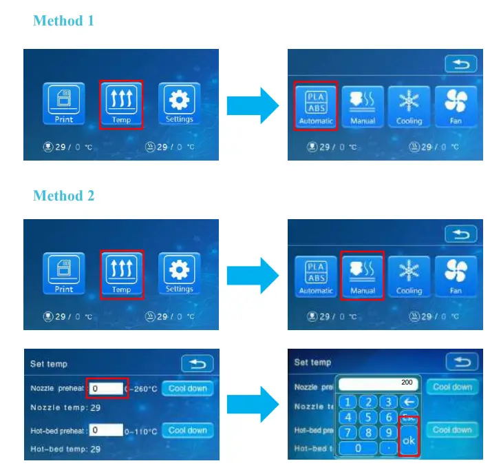 CREALITY CR 10S Pro 3D Printer - Preheat