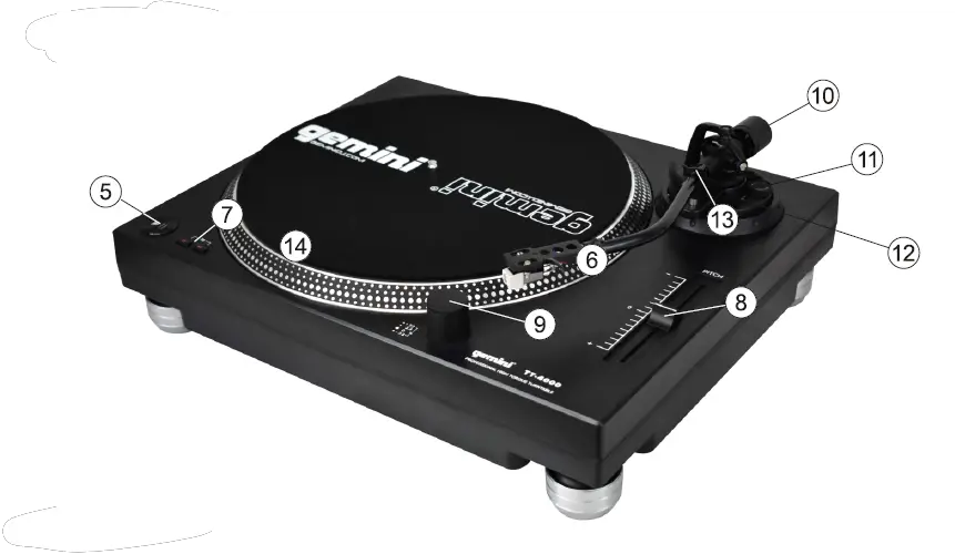 gemini-TT-4000-Direct-Drive-Professional-DJ-Turntable-1