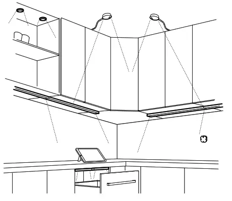 IKEA Integrated Kitchen Ligthing