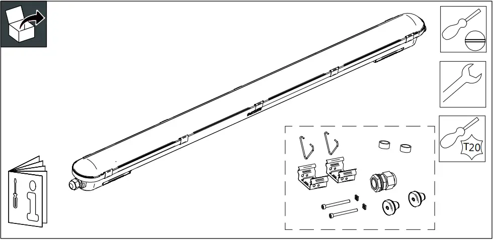 PHILIPS WT120C G2 EL CoreLine Waterproof