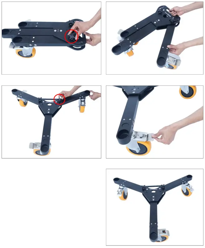 PROAIM JB FR4T 02 24ft Fraser Camera Jib Crane Package - Dolly Setup