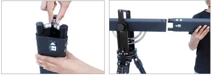 PROAIM JB FR4T 02 24ft Fraser Camera Jib Crane Package - Jib Crane Setup 4