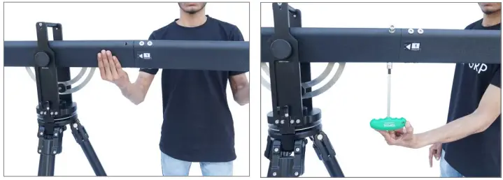 PROAIM JB FR4T 02 24ft Fraser Camera Jib Crane Package - Jib Crane Setup 5