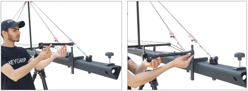PROAIM JB FR4T 02 24ft Fraser Camera Jib Crane Package - LCD Monitor Arm Setup 3