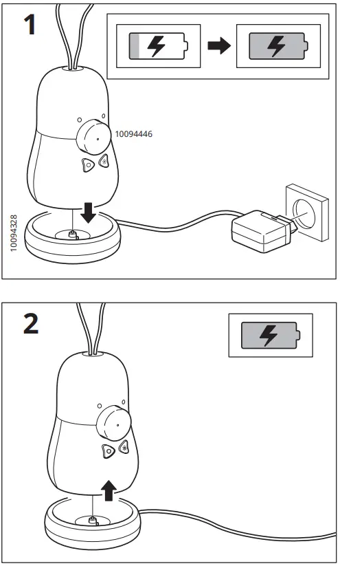 IKEA VAPPEBY Bluetooth speaker lamp, outdoor-1