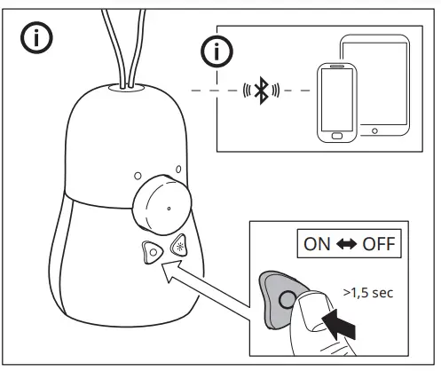 IKEA VAPPEBY Bluetooth speaker lamp, outdoor-2