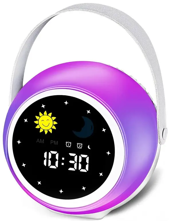 Aogamb-D3000-Children's-Sleep-Trainer-with-Bluetooth -Speaker