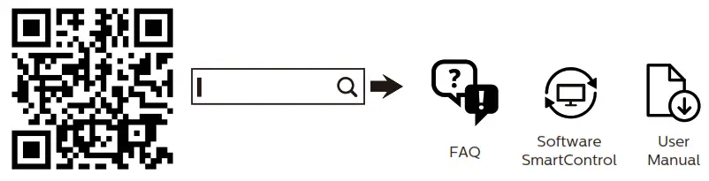 PHILIPS 243S9 4 S Line LCD Monitor qr code