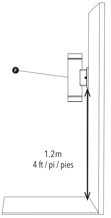 artika OUT-C7LC-WT Stainless Steel Outdoor Wall Light - Fig 2
