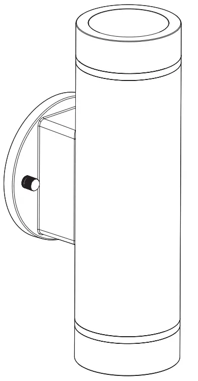 artika OUT-C7LC-WT Stainless Steel Outdoor Wall Light