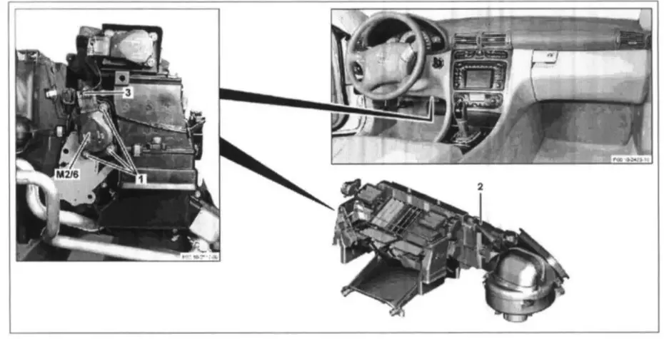 ALLDATA AR83.10-P-2002P Actuator for Left Blend Air Flap