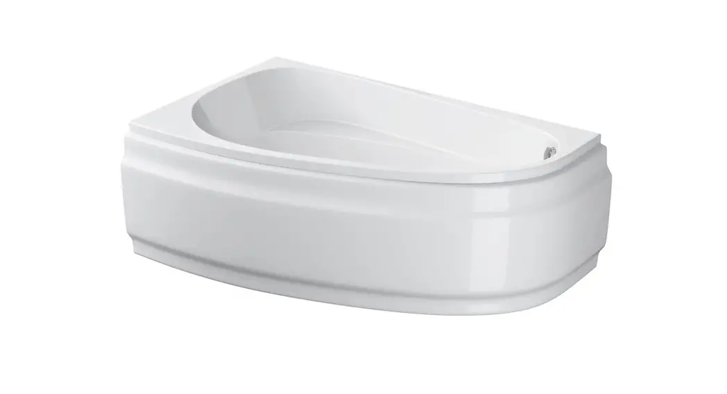 Cersanit Joanna 160x95 Bathtub Asymmetric Right Instruction Manual