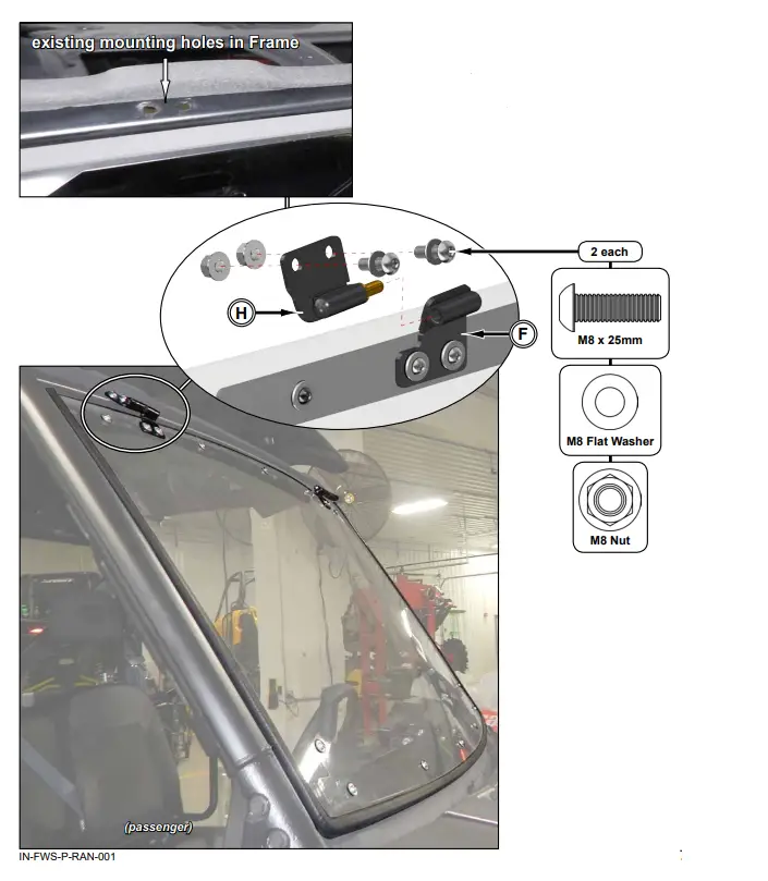 SUPER-ATV-IN-FWS-P-RAN-001-Polaris-Ranger-1000-Scratch-Resistant-Flip-Windshield-FIG-9 - Copy