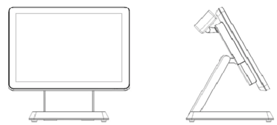 HiStone HK578 Series All In One Point of Sale POS - Panel 3