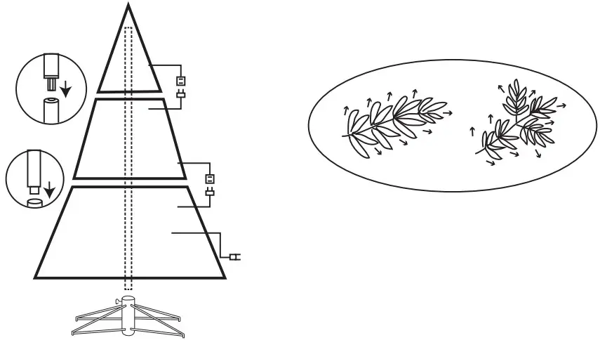 Ashland 694616 ASH Tree 7 Feet Snowy Spruce - Figure 2
