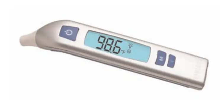 Homedics Deluxe One-second Ear Thermometer Manual Te-120