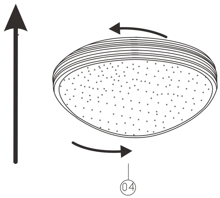 GLOBO LIGHTING 41344 24 Ceiling Light Metal-fig2