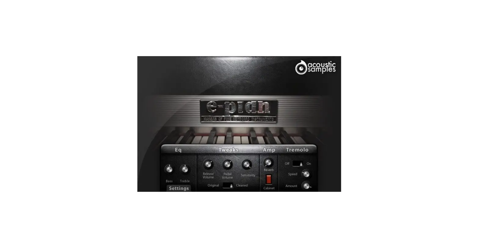 Acoustic Samples E-pian 3-key Electric Piano User Guide