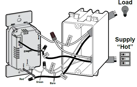 legrand WNRL10 Radiant Single Pole Universal Wall-02