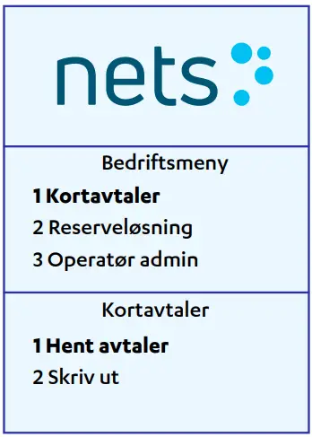 Download card agreements to the terminal
