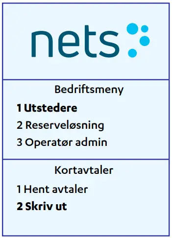 Printing card agreements