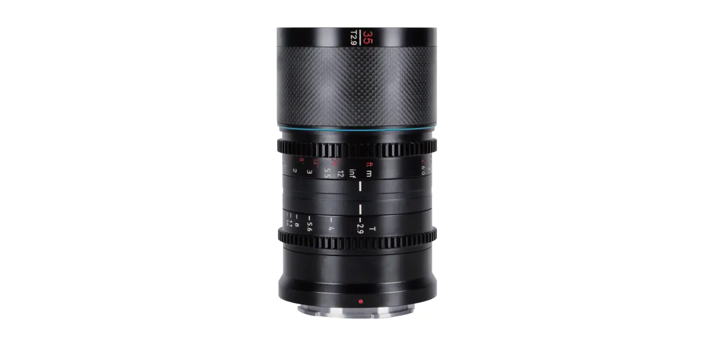 Sirui 35mm T2.9 1.6x Carbon Fiber Full Frame Anamorphic Lens Instructions