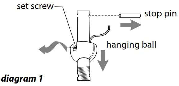 CRAFTMADE BW318 Bellows Uno - Fan Assembly 1