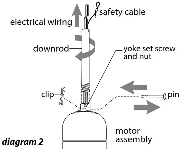 CRAFTMADE BW318 Bellows Uno - Fan Assembly 2