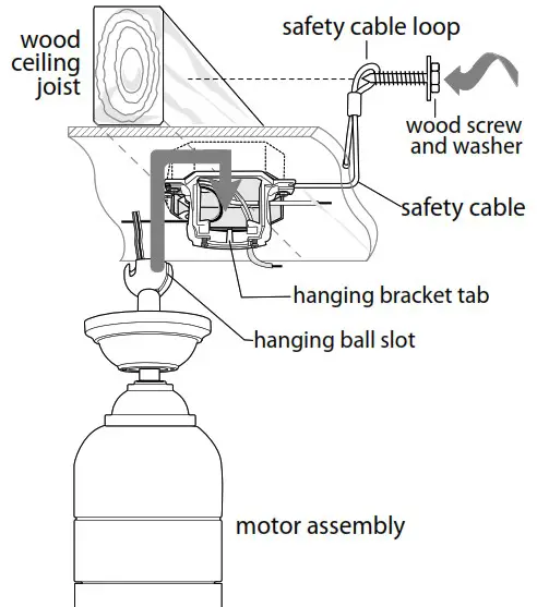 CRAFTMADE BW318 Bellows Uno - Fan Assembly 5
