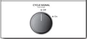 . Press PUSH to START to begin cycle