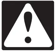 WARNING icon