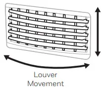 Honeywell CL25AE Portable Evaporative Air Cooler - Louver