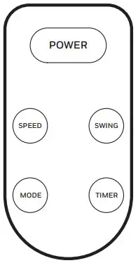 Honeywell CL25AE Portable Evaporative Air Cooler - REMOTE CONTROL