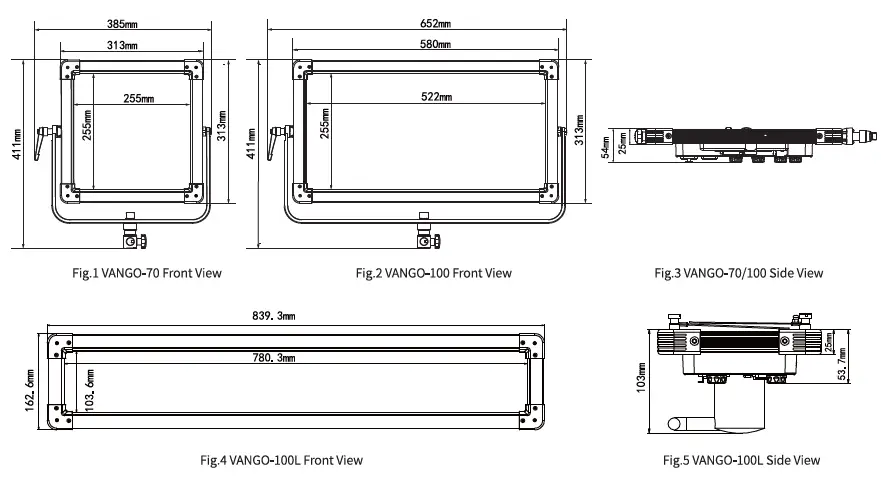 SWIT-VANGO70-Ultra-Slim-RGBW-Panel-Light-Panel-LED-1