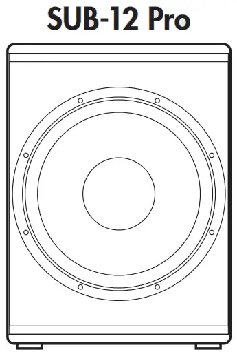 Better Music Builder SUB-12 Pro Powered Subwoofer - fig 4