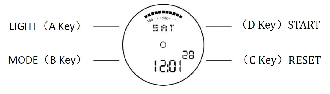SKMEI 1834 Digital Watch 1