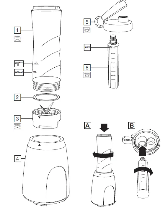 Russell Hobbs 25160-56 Smoothie Maker 01
