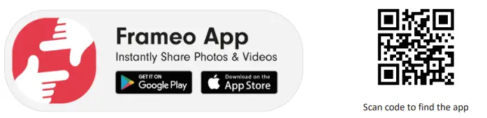 frameo 10.1 Inch WiFi Digital Photo Frame - app 1