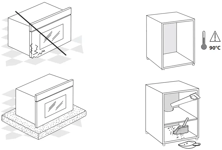 INDeSIT IMBN3 R3 IX Built In Microwave Oven-fig4