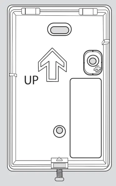 DMP 1128 Wireless Glassbreak Detector - MOUNTING HOLES