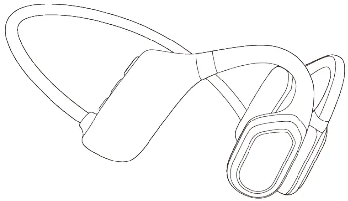 kogan KAOEBCSHSRA Open Ear Bone Conduction Sports Headphones