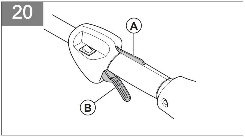 Throttle trigger lockout