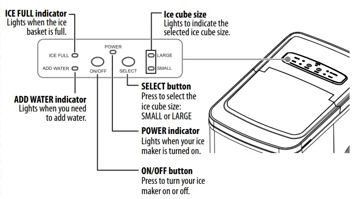 INSIGNIA Portable Ice Maker -