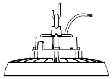 GE current ARC Series Albeo LED Round High Bay IP65 Luminaire - 1